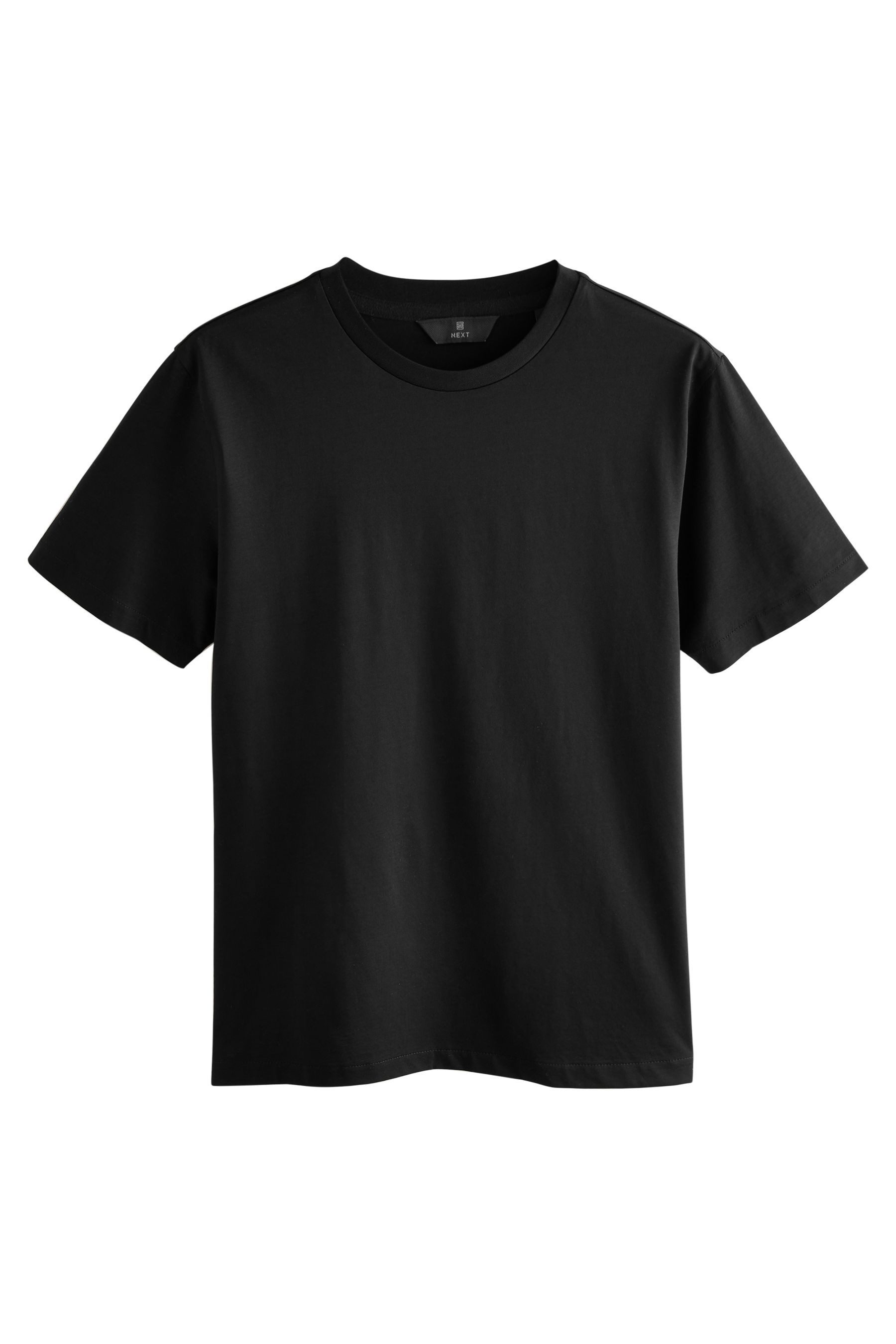 T-Shirt Premium Slim Fit T-Shirt mit Rundhalsausschnitt