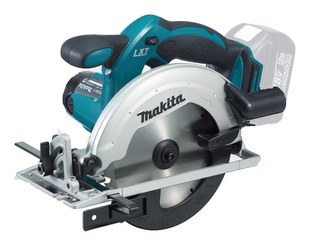 Makita Akku-Handkreissäge, 18V, DSS611Z, 57 mm, Ohne Akku - im Karton