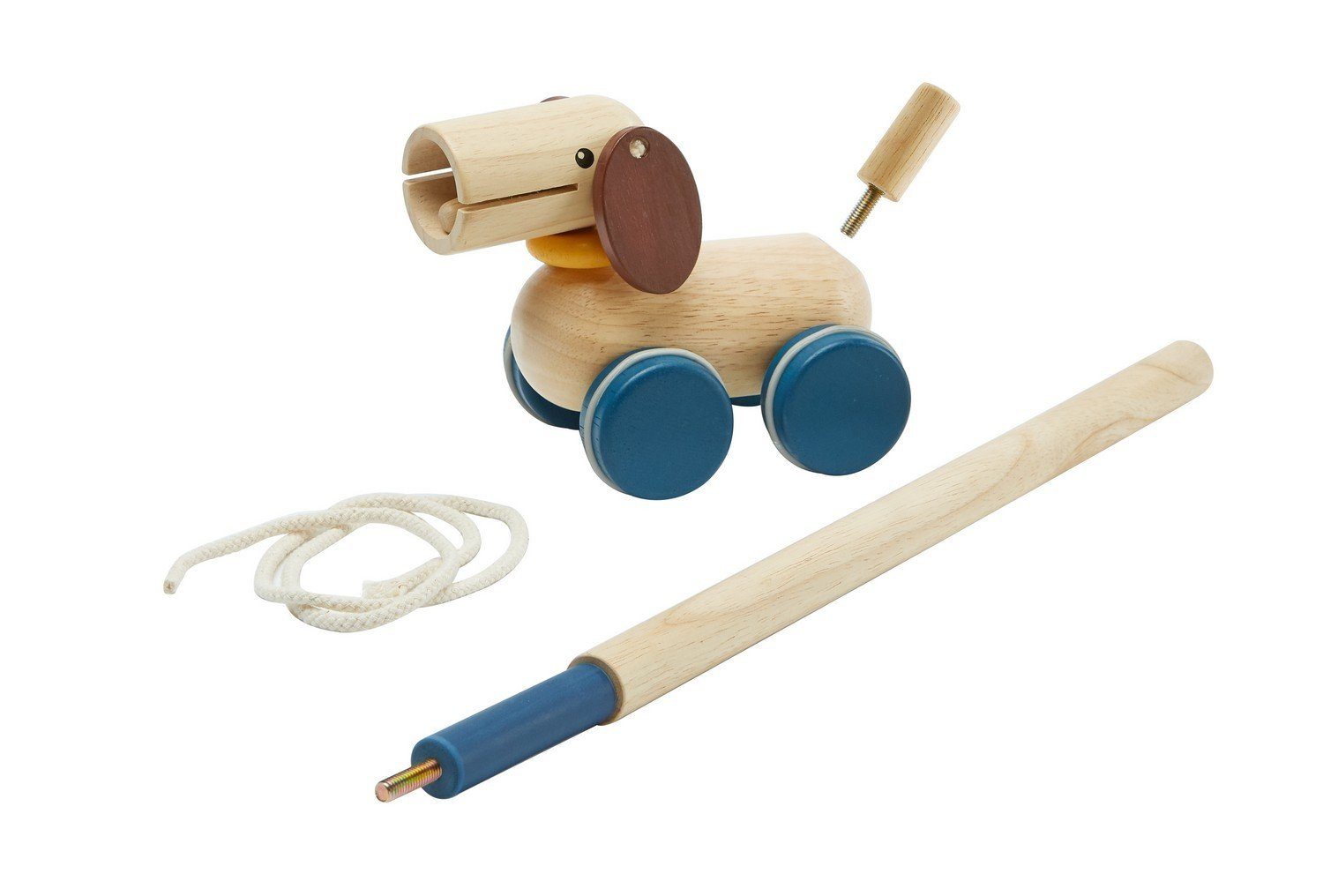 Plantoys Nachziehspielzeug Nachziehtier Welpe