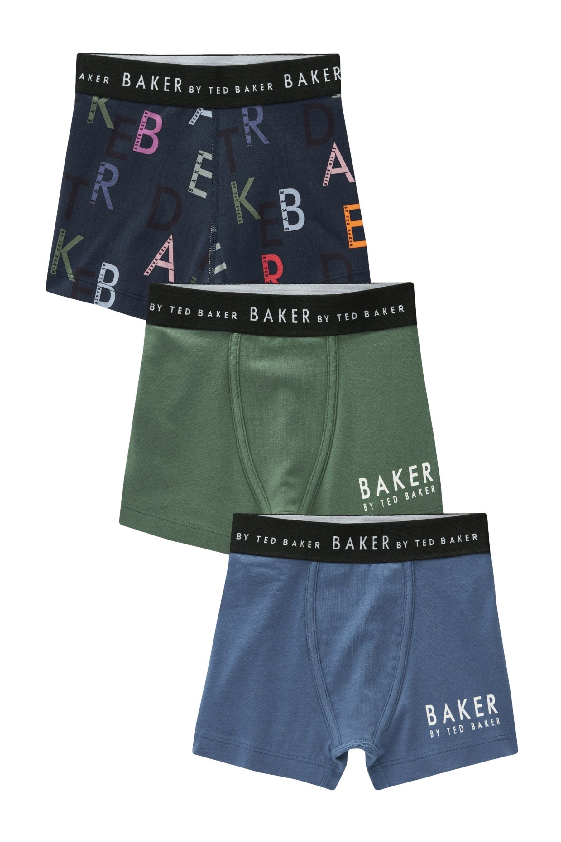 Baker by Ted Baker Боксерские мужские трусы, боксерки Baker By Ted Baker Боксерские мужские трусы, боксерки im 3er-Pack (3-St)
