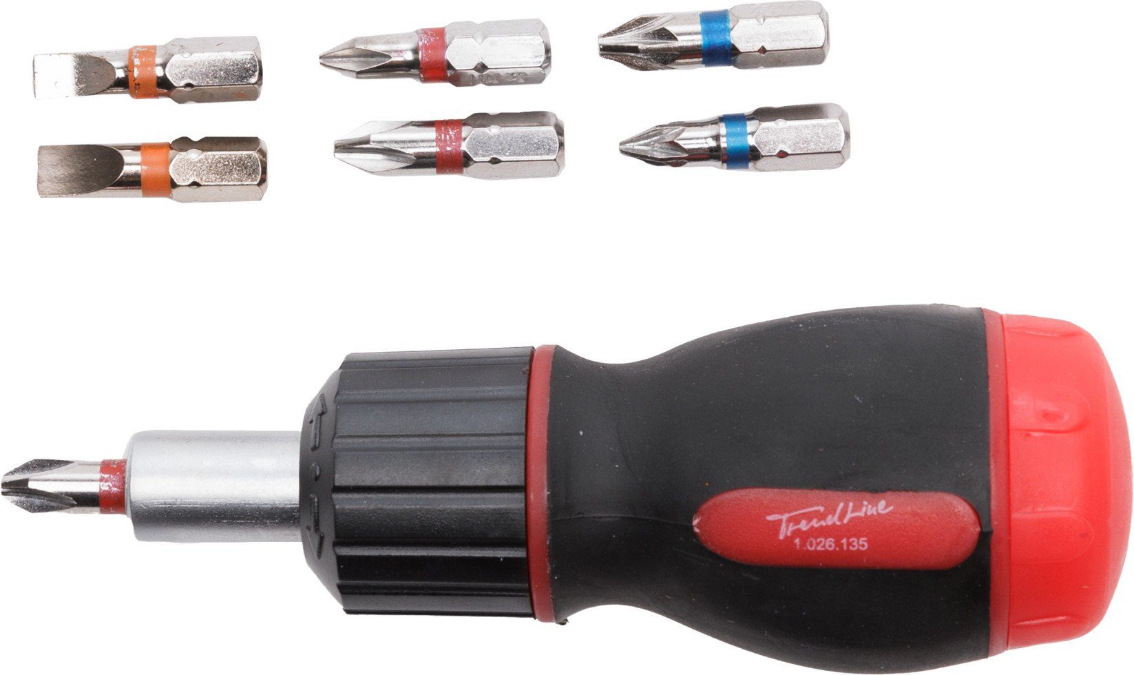 Trend Line Bit-Schraubendreher TrendLine Schraubendreher-Set 8-teilig
