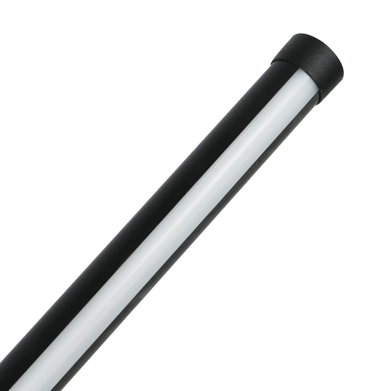 Nettlife 5.5W Aluminium, Wandleuchte fest Schwarz LED aus LED integriert 360°-Rotationsfunktion