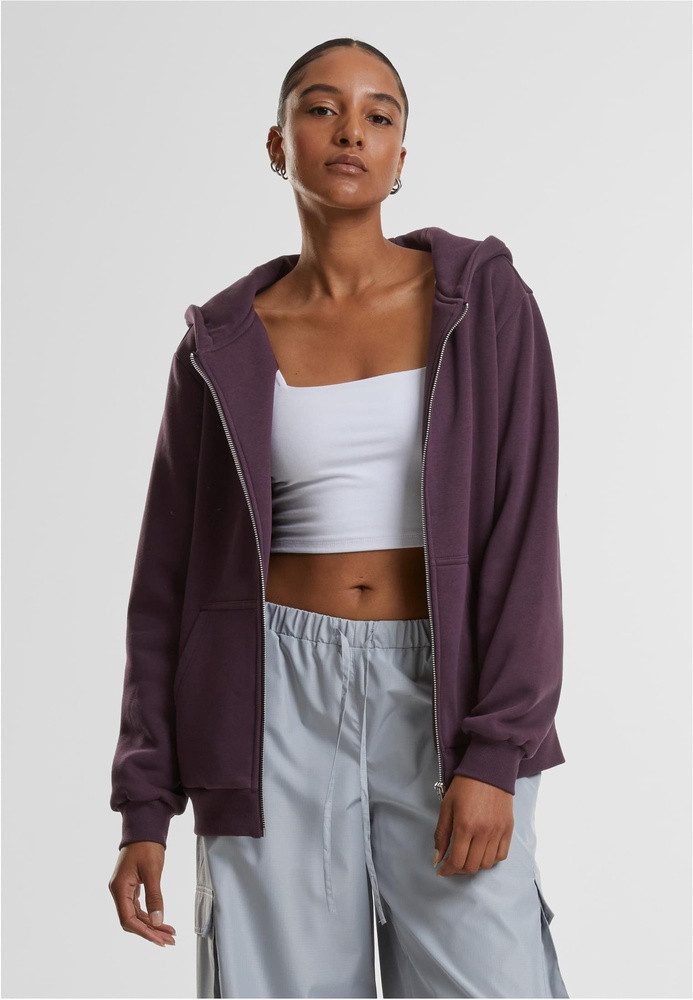 URBAN CLASSICS Hoodie Ladies Fluffy Zip günstig online kaufen