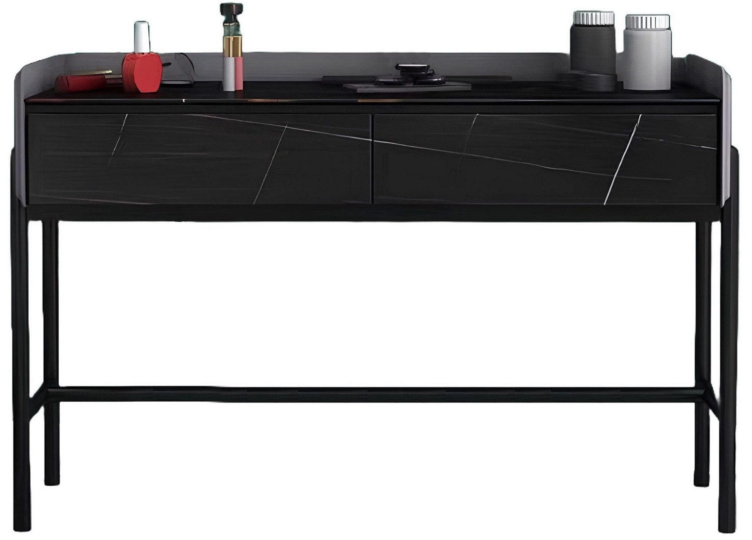 Xlmoebel Schminktisch Moderne Konsole in Weiß mit Stauraum für elegantes Interieur (1-St., Schminktisch), Hergestellt in Europa