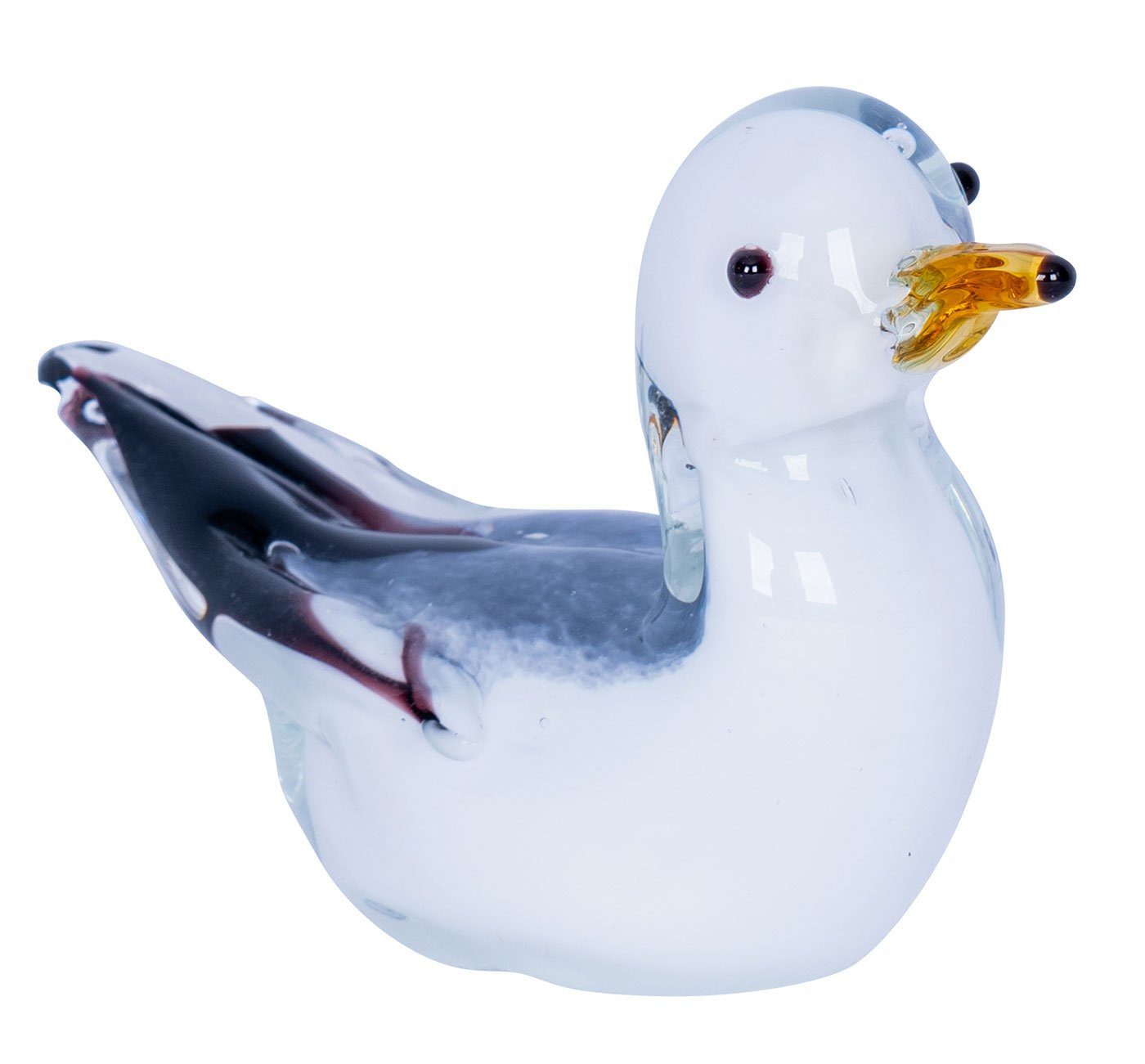 Levandeo® Skulptur, Designer Skulptur Möwe H8cm günstig online kaufen