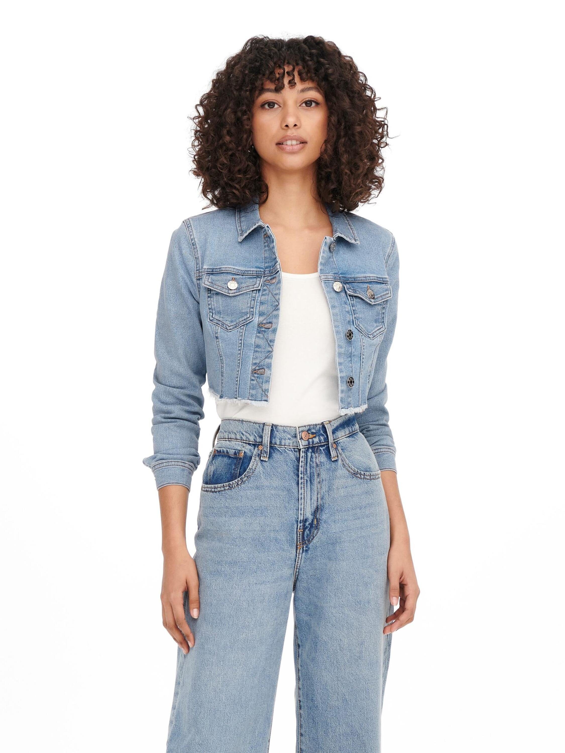 ONLY Jeansjacke ONLWONDER LS CROPPED DNM günstig online kaufen