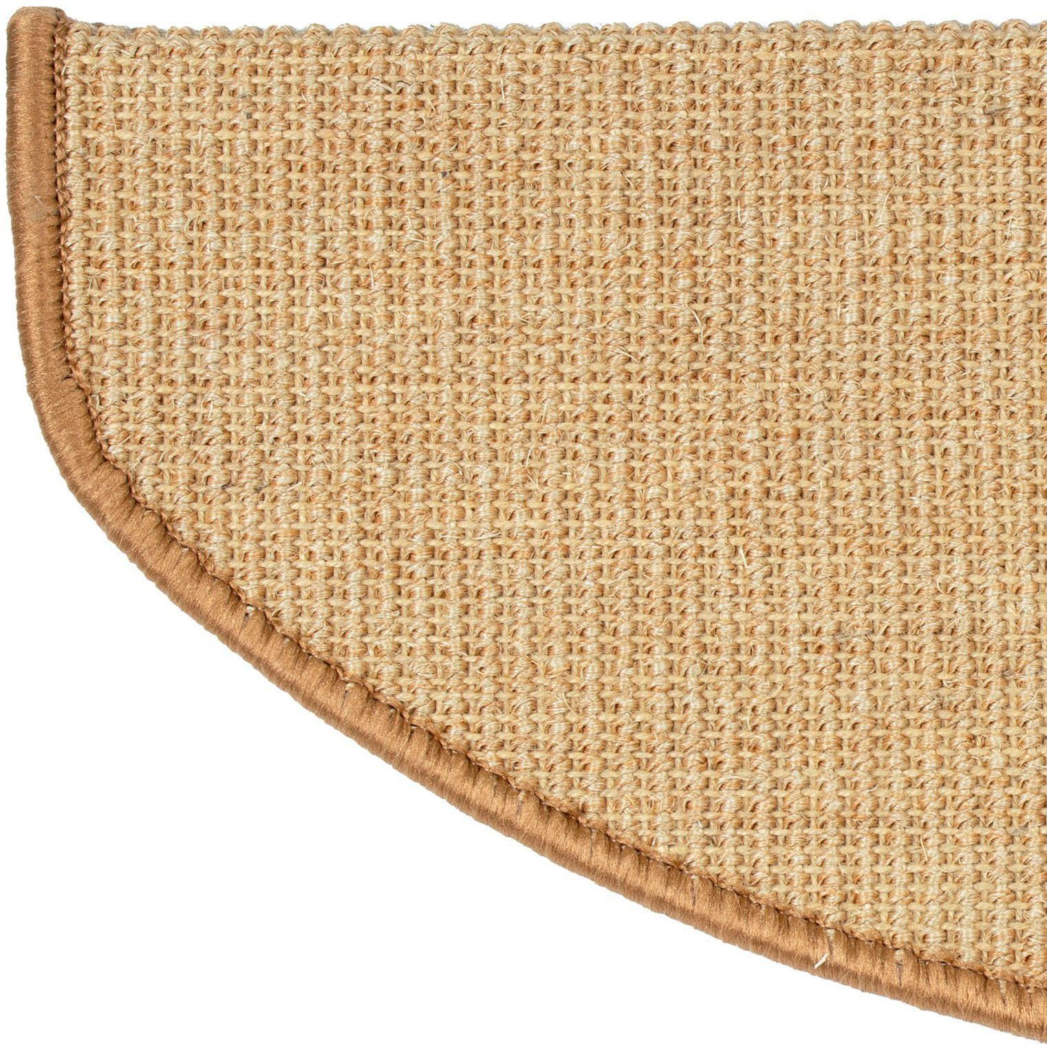 OTTO home Stufenmatte Natur, halbrund, Höhe: 8 mm, 100% Sisal, große Farbauswahl, selbstklebend, auch als Set 15 Stück – Bild 3 von 5