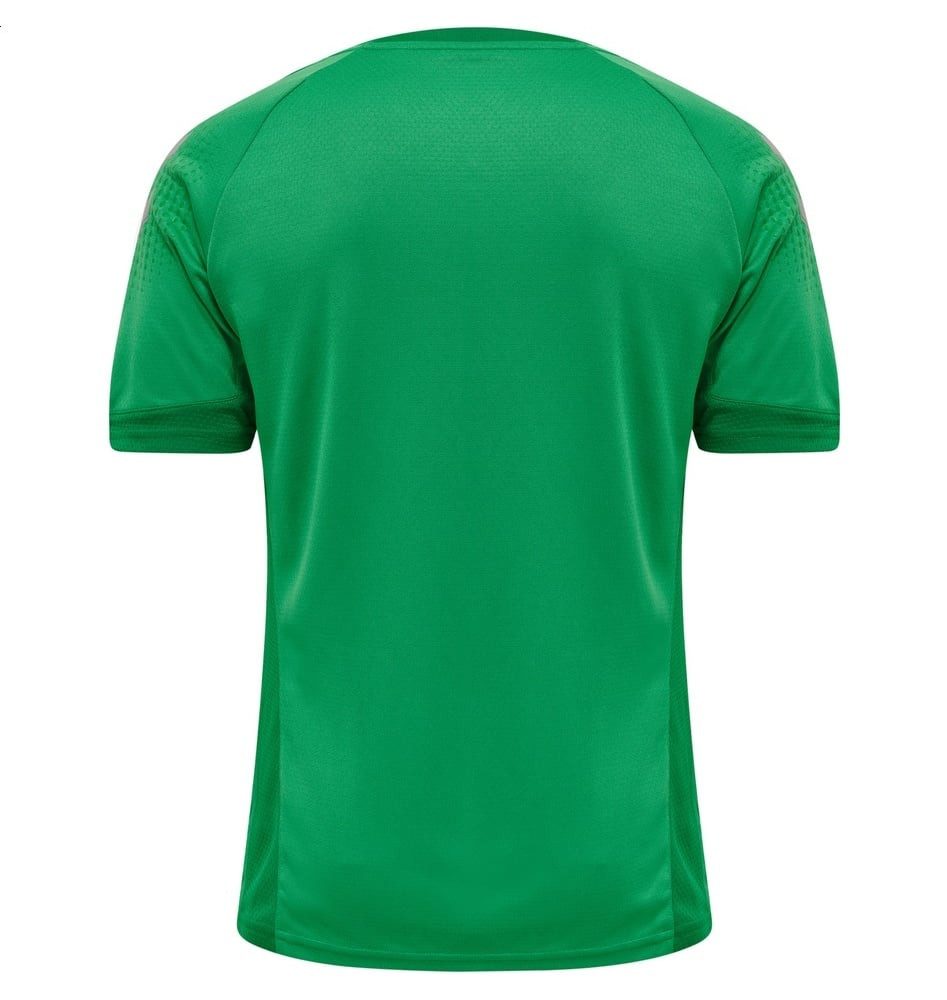 hummel T-Shirt hmlLEAD Poly Jersey (Mesh-Material) Kurzarm grün Herren günstig online kaufen