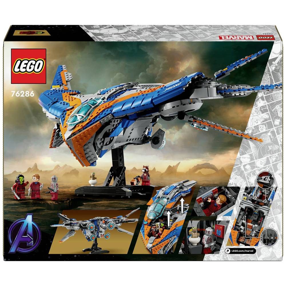 LEGO® MARVEL SUPER HEROES Guardians of the Galaxy: Die Milano 76286 Konstruktionsspielsteine