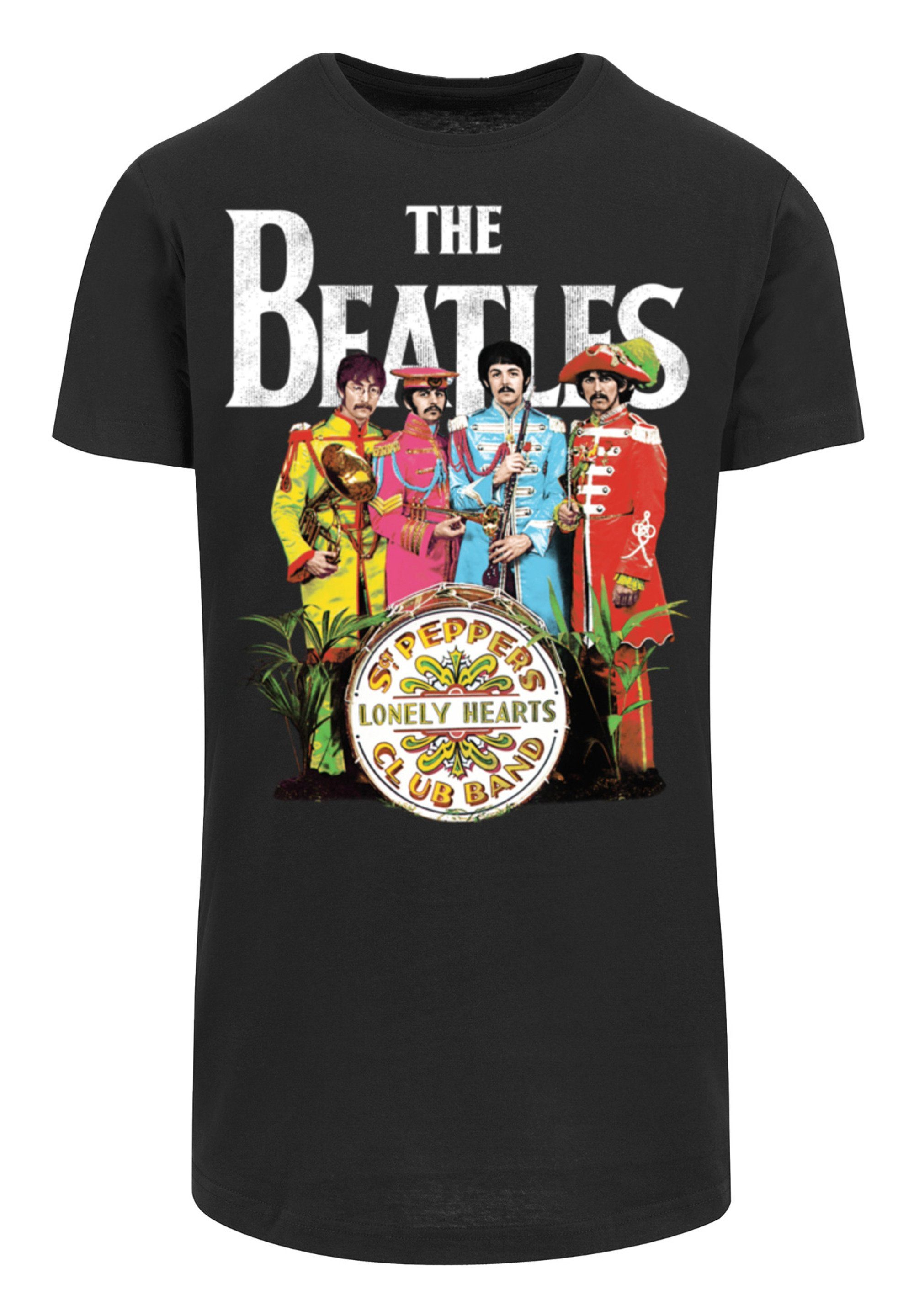 Black Pepper Band F4NT4STIC Beatles Print Sgt The T-Shirt