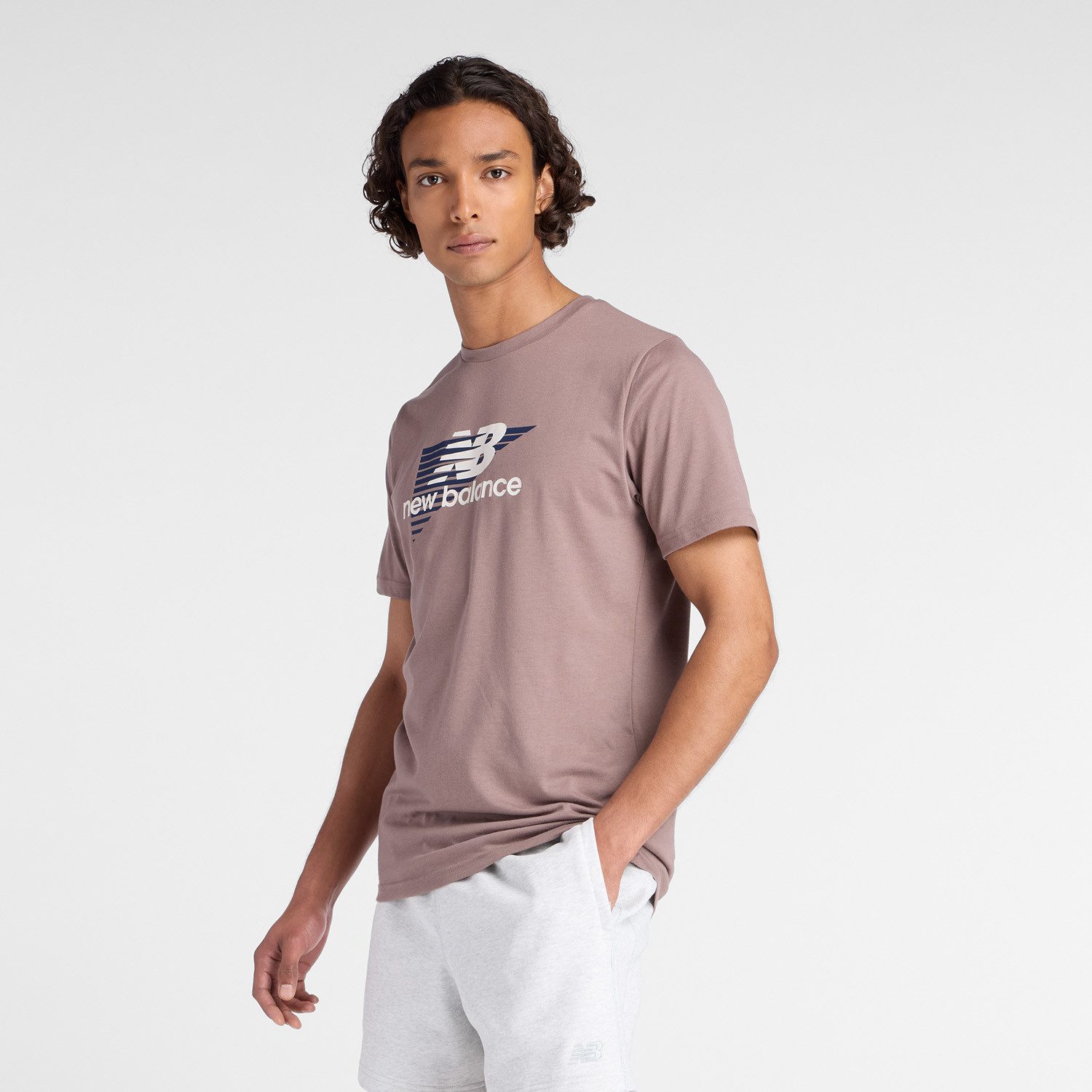 New Balance Trainingsshirt Heathertech Graphic T-Shirt günstig online kaufen