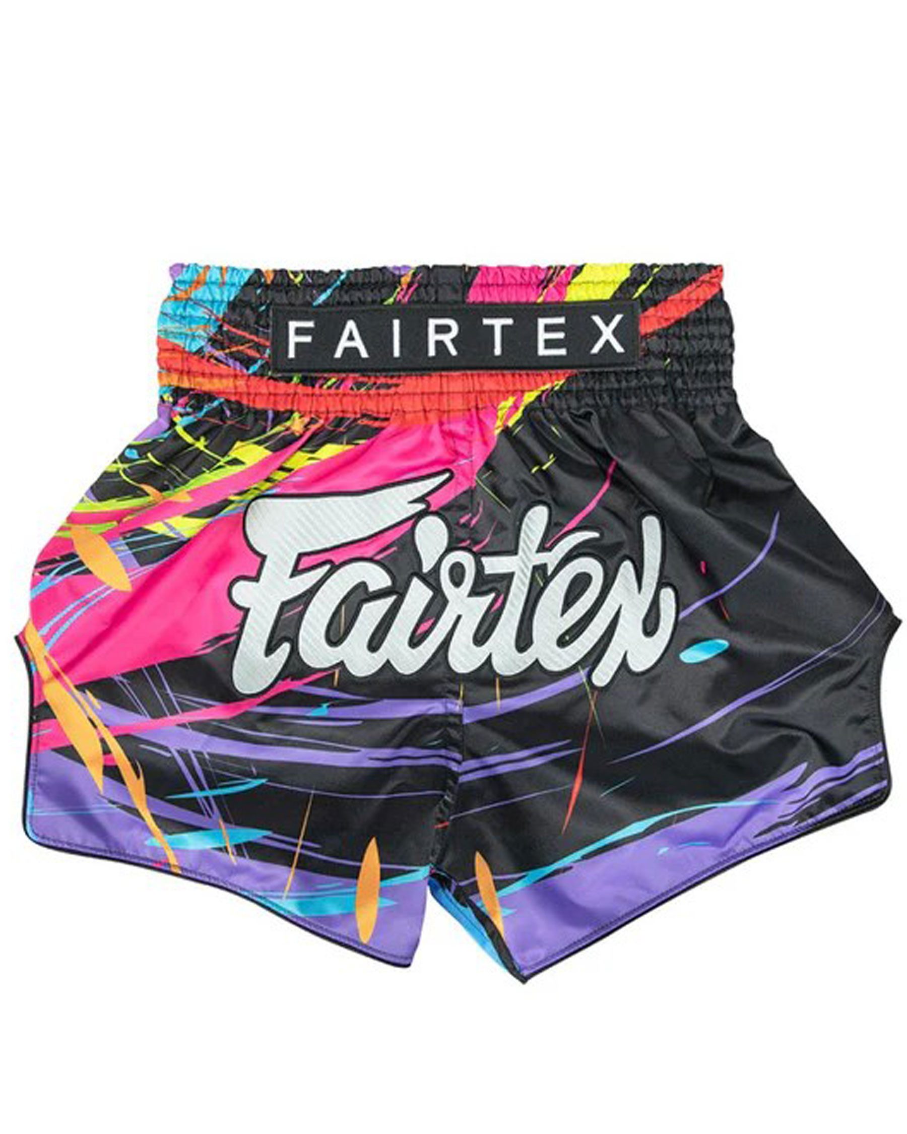 Fairtex Shorts Muay Thaiboxhose World Music Black (1-tlg) Fairtex World Musik Muay Thai Shorts – Urbaner Look & Fighter-Power