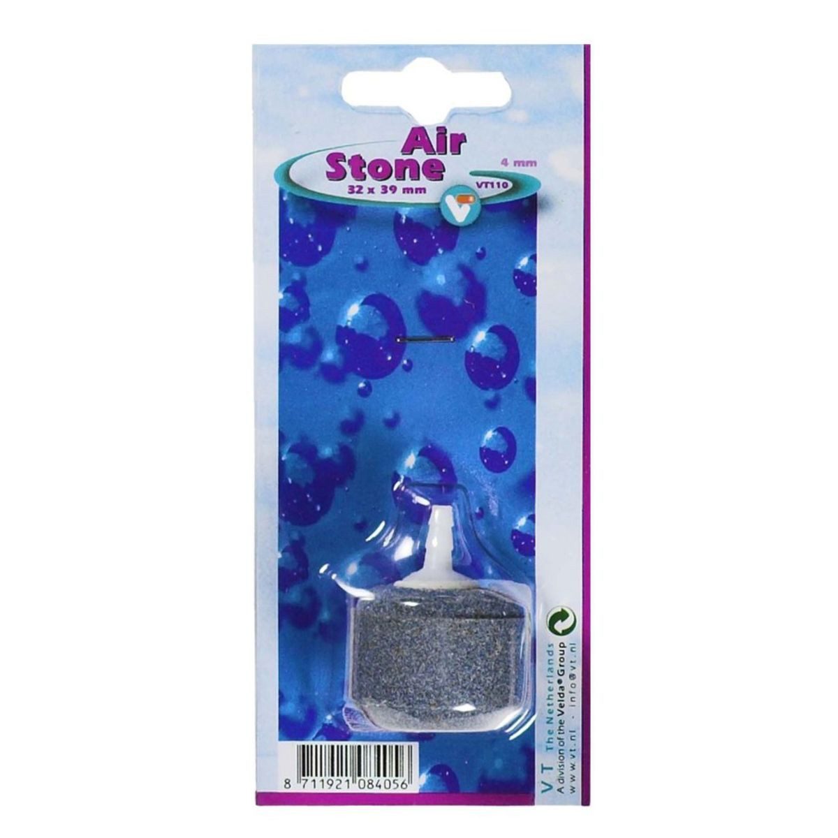 Velda Teichbelüfter Luftstein 32xØ39mm Anschluss 4mm Teichbelüftung Velda Belüftung VT110, Länglicher Luftstein