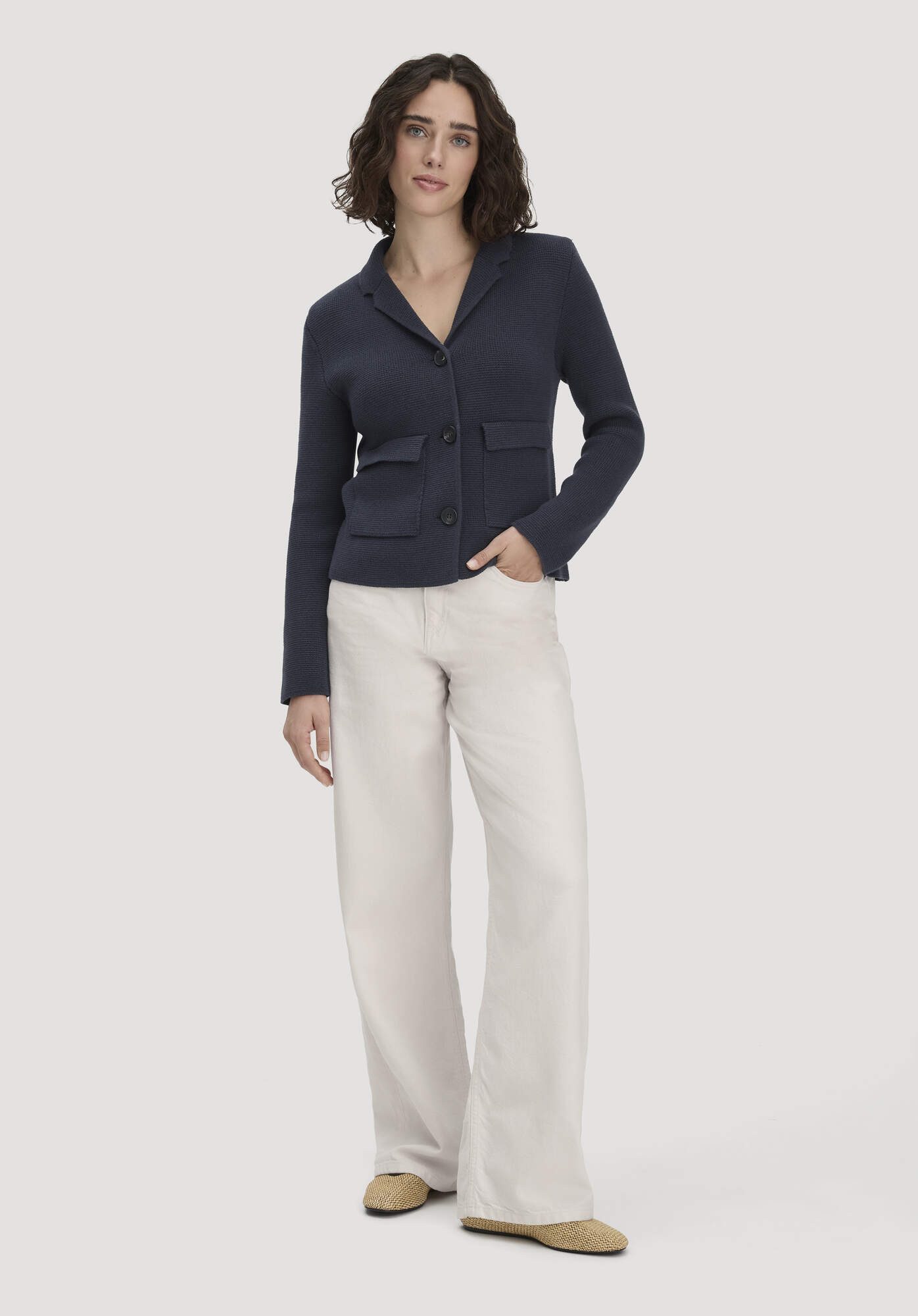 Hessnatur Bequeme Jeans aus Bio-Baumwolle mit TENCEL™ Lyocell (1-tlg) aus Bio-Baumwolle mit TENCEL™ Lyocell
