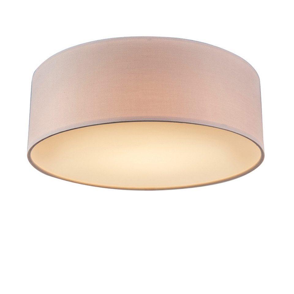 Qazqa Deckenleuchte Drum led, LED fest günstig online kaufen