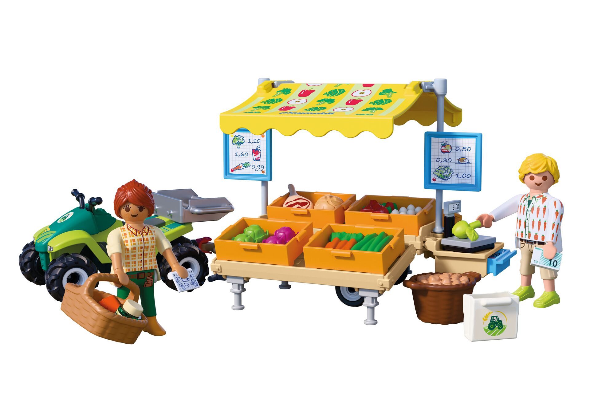 Playmobil® Marktstand (72164), Country Konstruktions-Spielset, Made in Europe