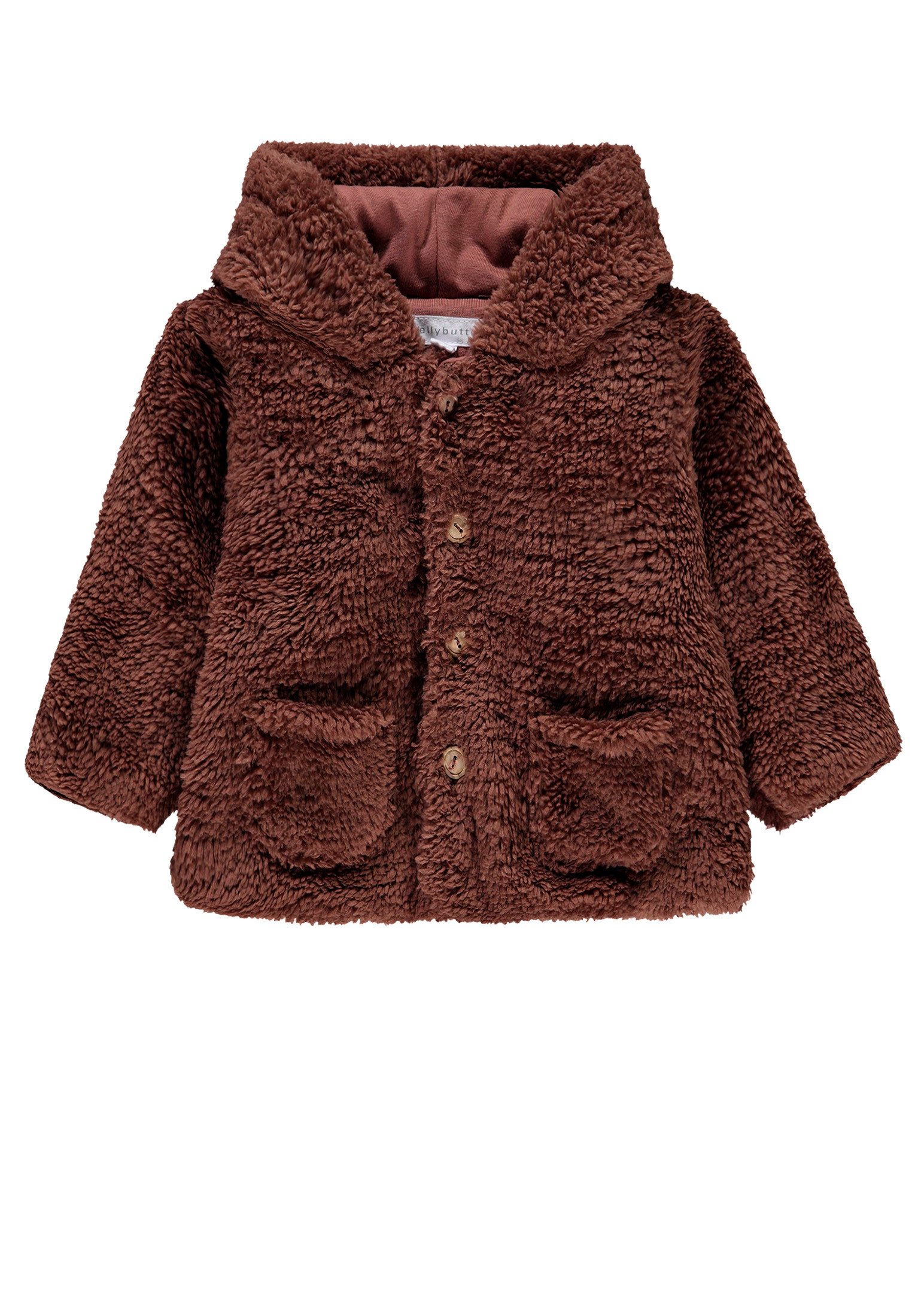 Kapuzenplüschjacke Plüschjacke