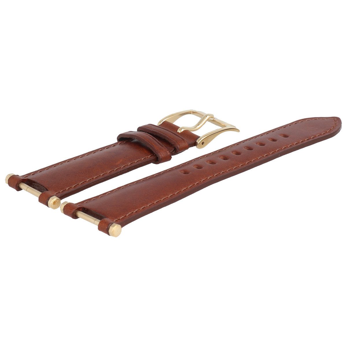 MICHAEL KORS Uhrenarmband 20mm Leder Braun MK-2249