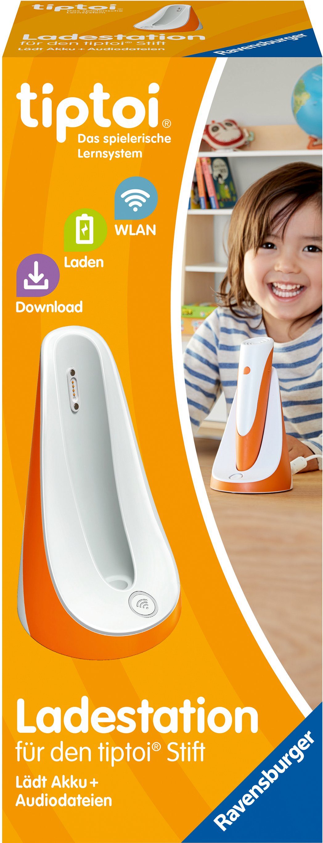 Ravensburger Spiel tiptoi® Ladestation für Stift, Made in Europe