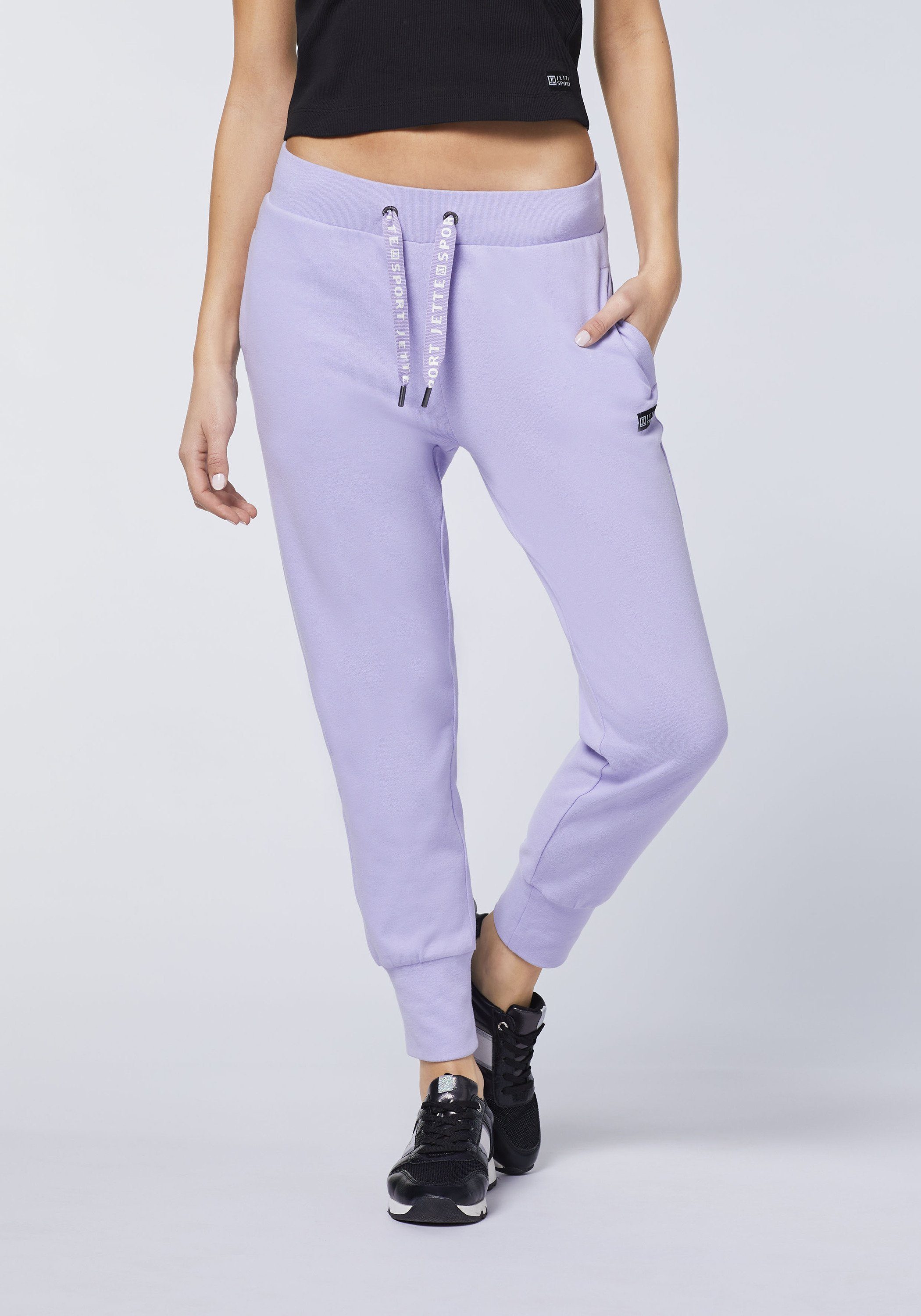 SPORT Lavender Label-Akzenten 15-3817 mit Sweathose JETTE