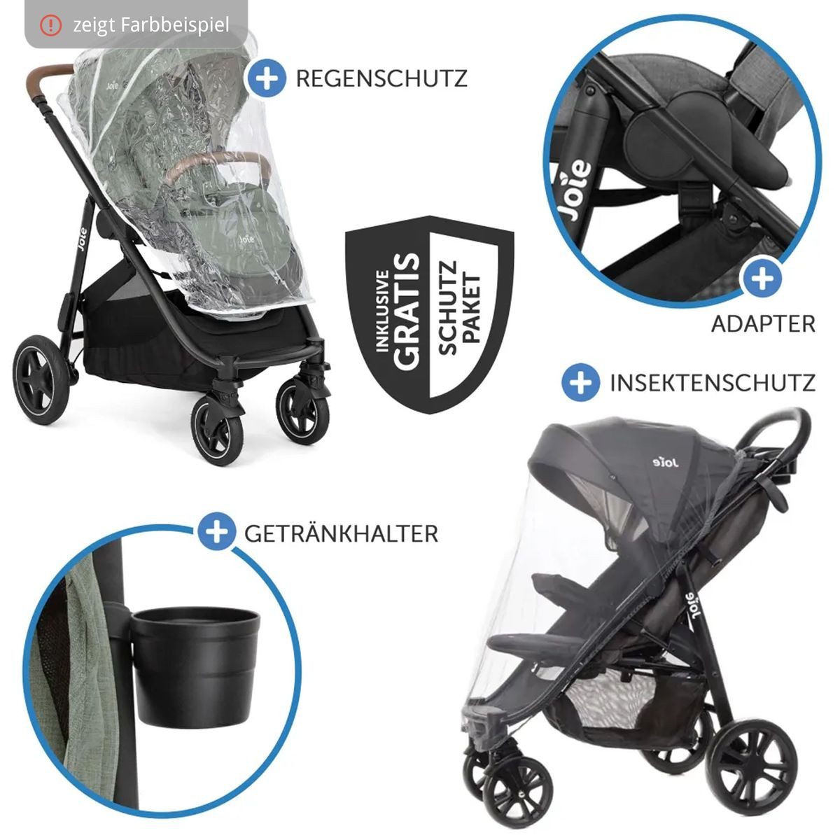 Fillikid Winterfußsack Atlas Teddy - Kuscheliger Kinderwagen-Fußsack Winddicht