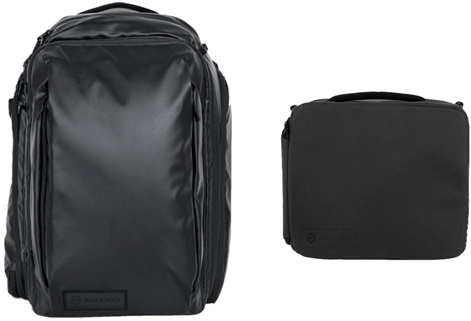 Wandrd Fotorucksack Transit 35L Travel Backpack Black Essential Bundle