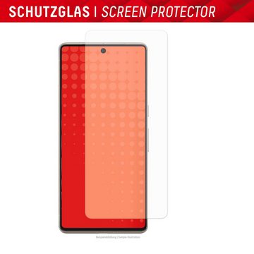 Displex Real Glass + Case Set für Google Pixel 8 Pro, Displayschutzglas, Displayschutzfolie Displayschutz Rundumschutz 360 Grad splitterfest