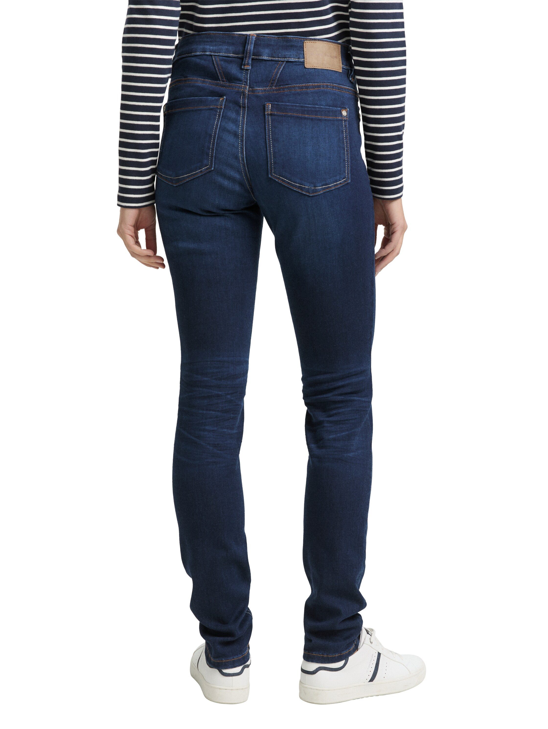 TOM TAILOR Slim-fit-Jeans "LUCIE" mit Viskose und Stretch - 5-Pocket-Style günstig online kaufen