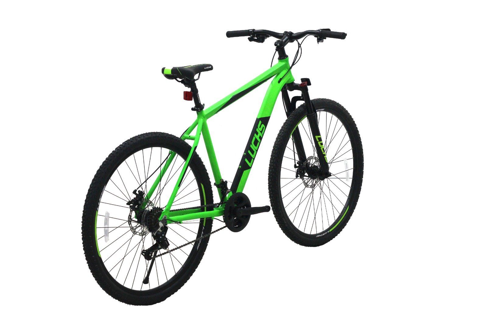29 Herren LUCHS Neon-Grün ALU Rahmen Zoll Kettenschaltung Mountainbike 21 Hardtail Gang, MTB Fahrrad Mountainbike Fahrrad,