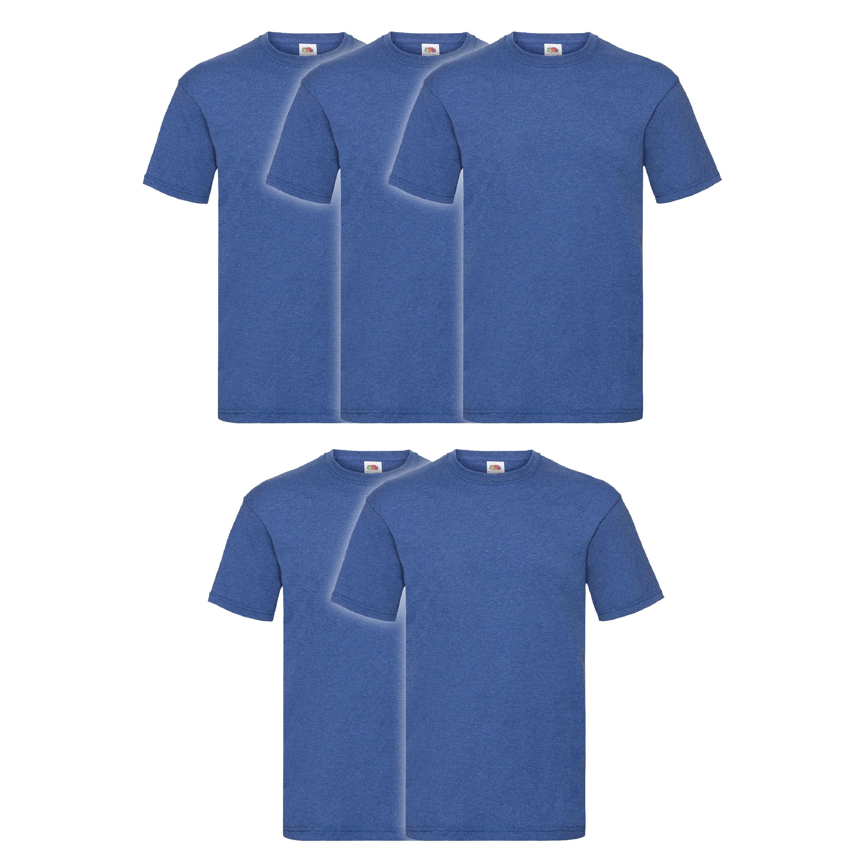 Fruit of the Loom Rundhalsshirt Valueweight günstig online kaufen