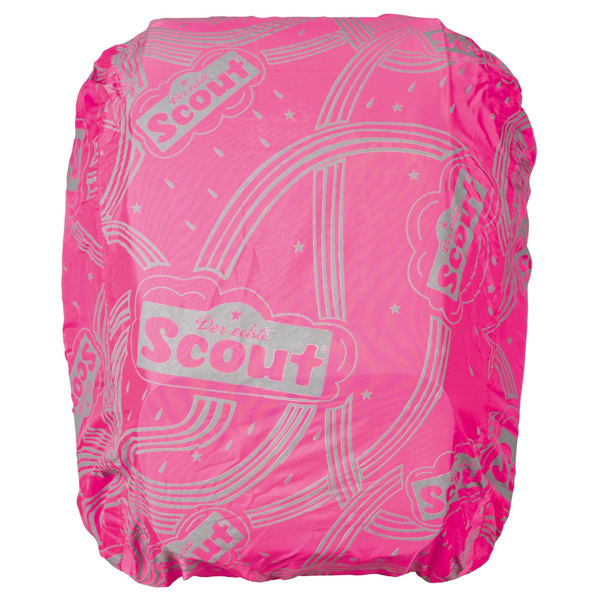 Rucksack-Regenschutz Neon Safety Cape - Regencover (Pink)
