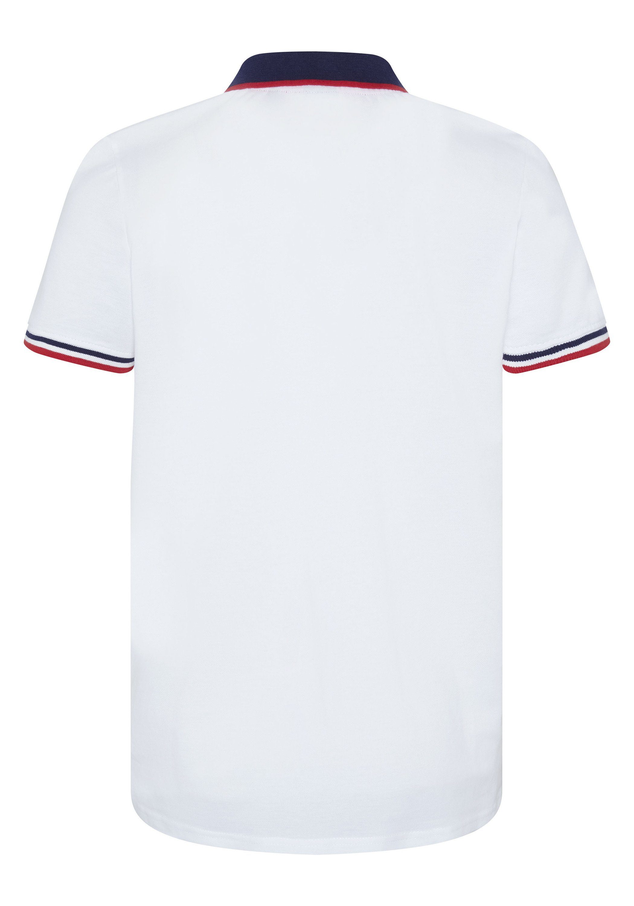 Polo Sylt Poloshirt mit Kontrast-Akzenten günstig online kaufen