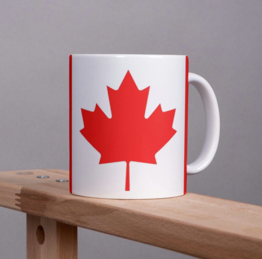 Tinisu Tasse Kanada Tasse Flagge Pot Kaffeetasse National Becher Kaffee Cup Büro