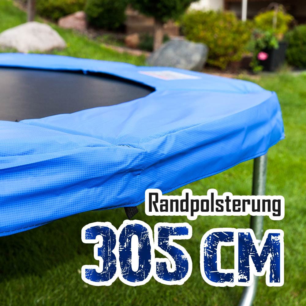 Trampolin-Randabdeckung 305cm Blau
