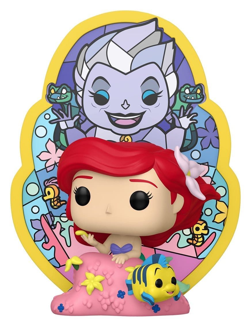 Funko Merchandise-Figur Disney POP! Deluxe Vinyl Figur Ariel(Glass) 9 cm