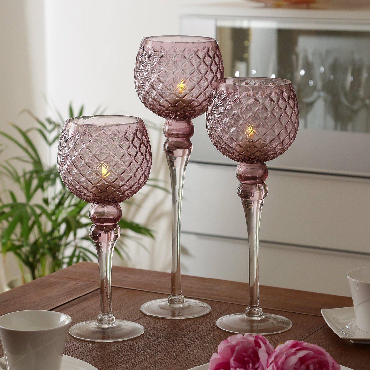 Rosa Glas Windlichter online kaufen | OTTO