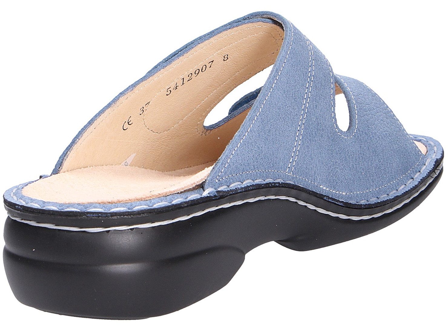 Finn Comfort Finn Comfort Damen Pantolette SANSIBAR blau Größe Pantolette
