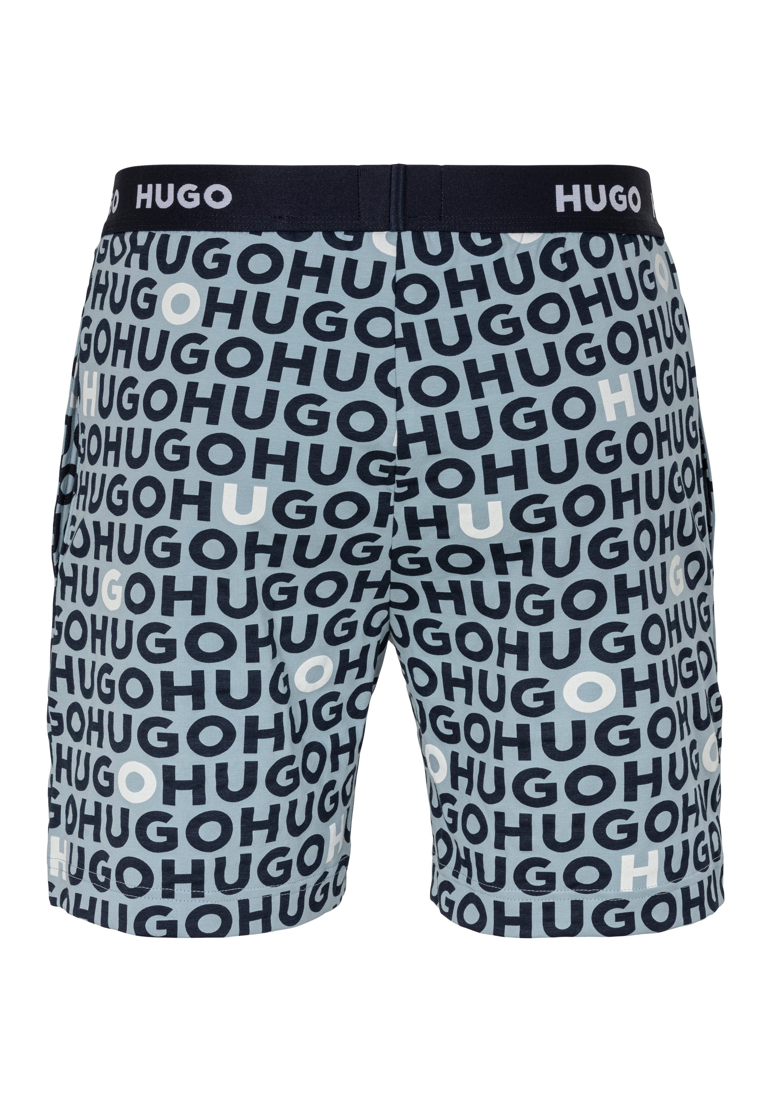 HUGO Pyjamashorts TORTUGA_SHORT mit Logobund günstig online kaufen