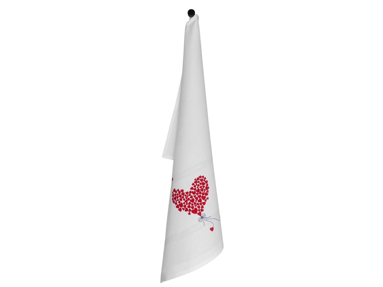Vista Portuguese Geschirrtuch Geschirrtuch Flying Heart weiß 50x70cm