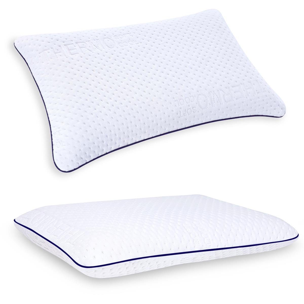 SEI Design Babykissen Kinderkopfkissen mit Memory-Effekt 50x32x6, Ergonomisches Kissen