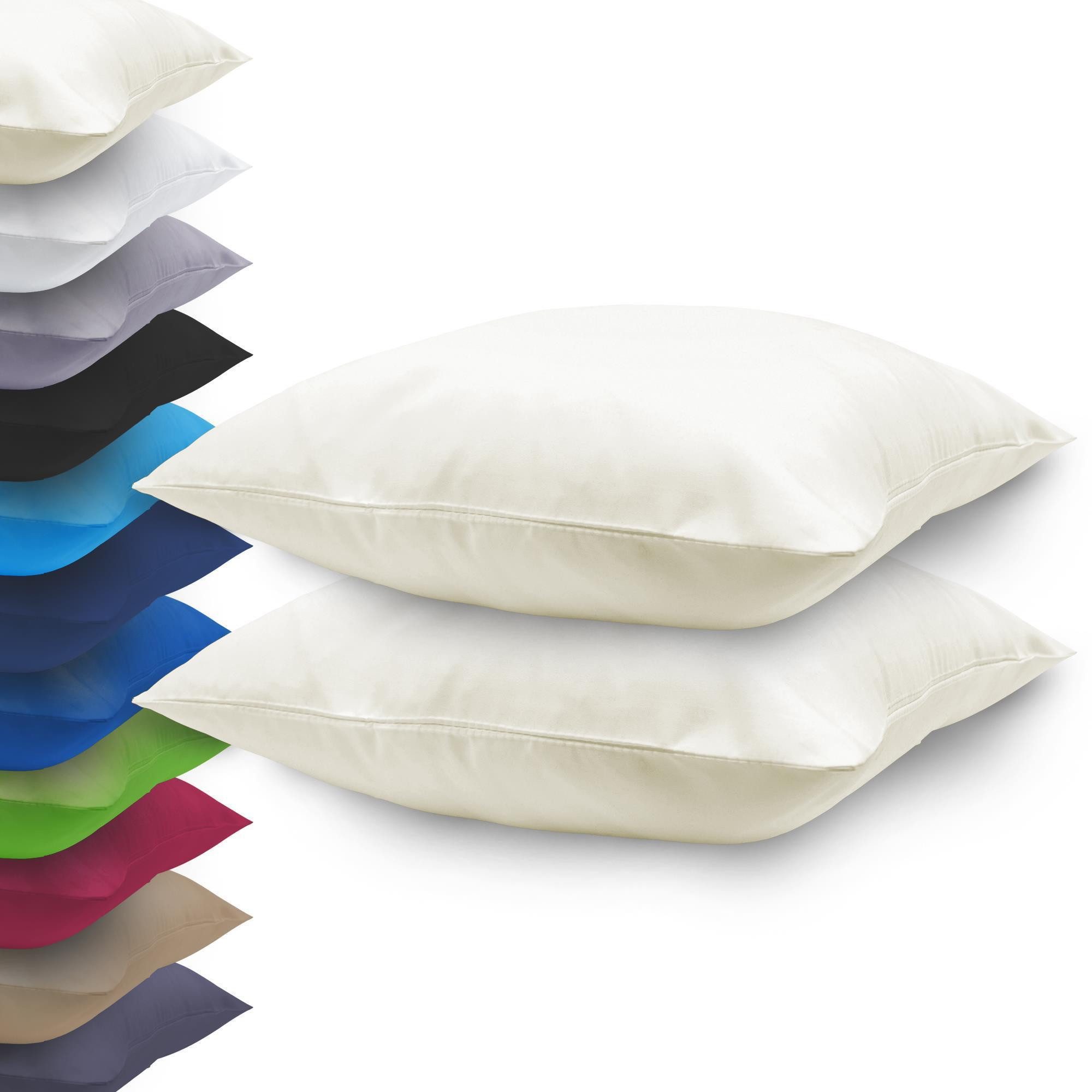 NatureMark Kissenbezüge 2er Pack Mikrofaser Kissenbezug, günstig online kaufen