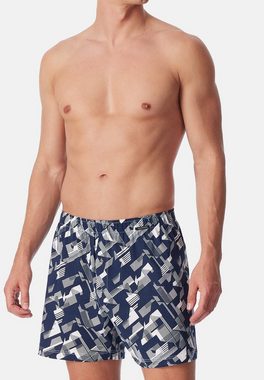 Schiesser Boxershorts 2er Pack Singel-Jersey (Spar-Set, 2-St) Boxershorts - Baumwolle - Mit Eingriff - Atmungsaktiv