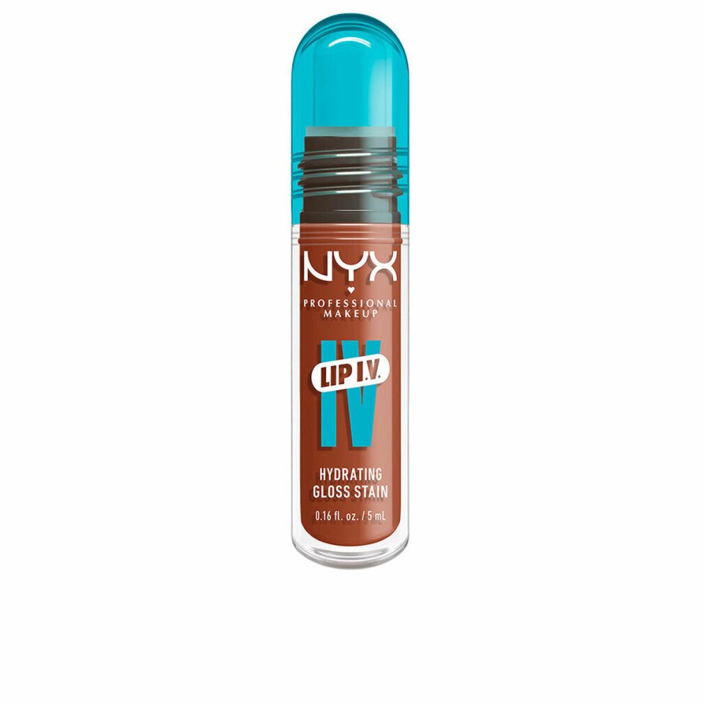 Nyx Professional Make Up Lipgloss Lipgloss Lip IV Gloss Serum, 01 Caramel Drip, 5 ml