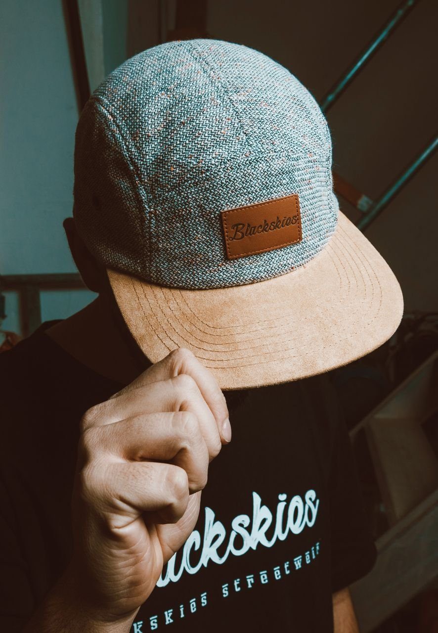 Blackskies Snapback Cap Obsidius 5-Panel Cap - Grau-Braun