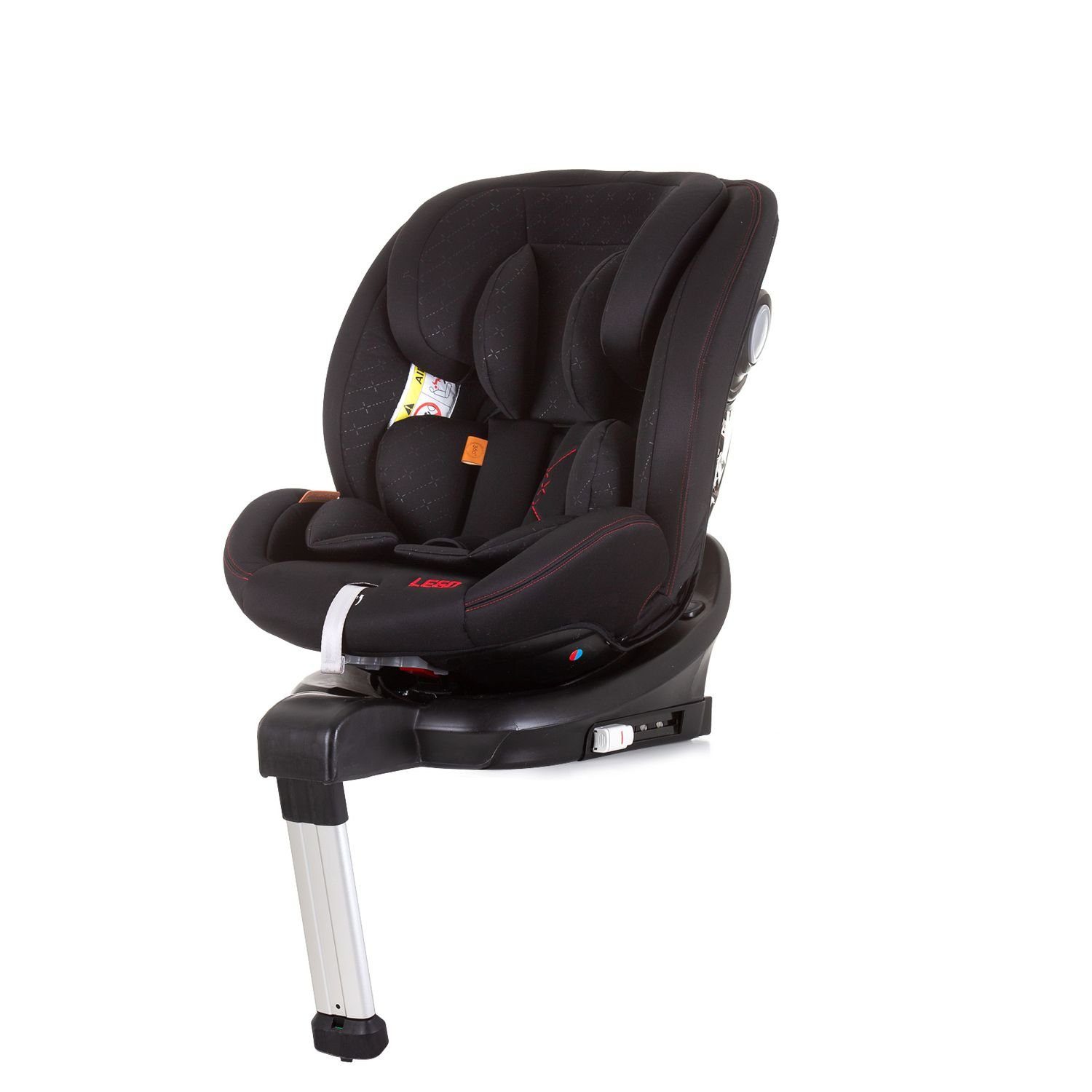 Chipolino Autokindersitz Kindersitz Lego Isofix, Gr. 0+/1/2/3, 36 Bezug - kg, (0 36 bis: kg) waschbar black