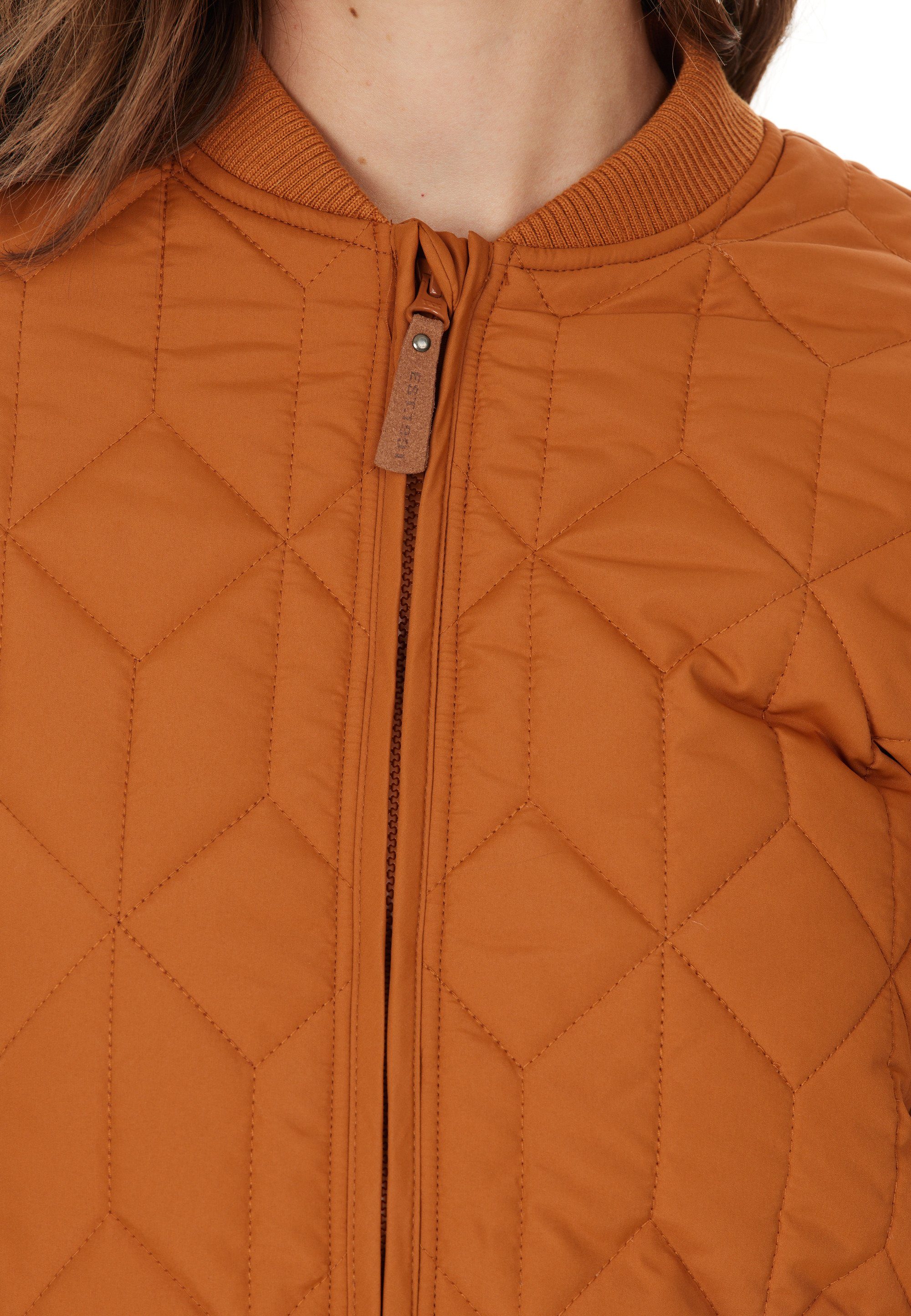 Outdoorjacke Bündchen elastischen Piper REPORT orange mit WEATHER