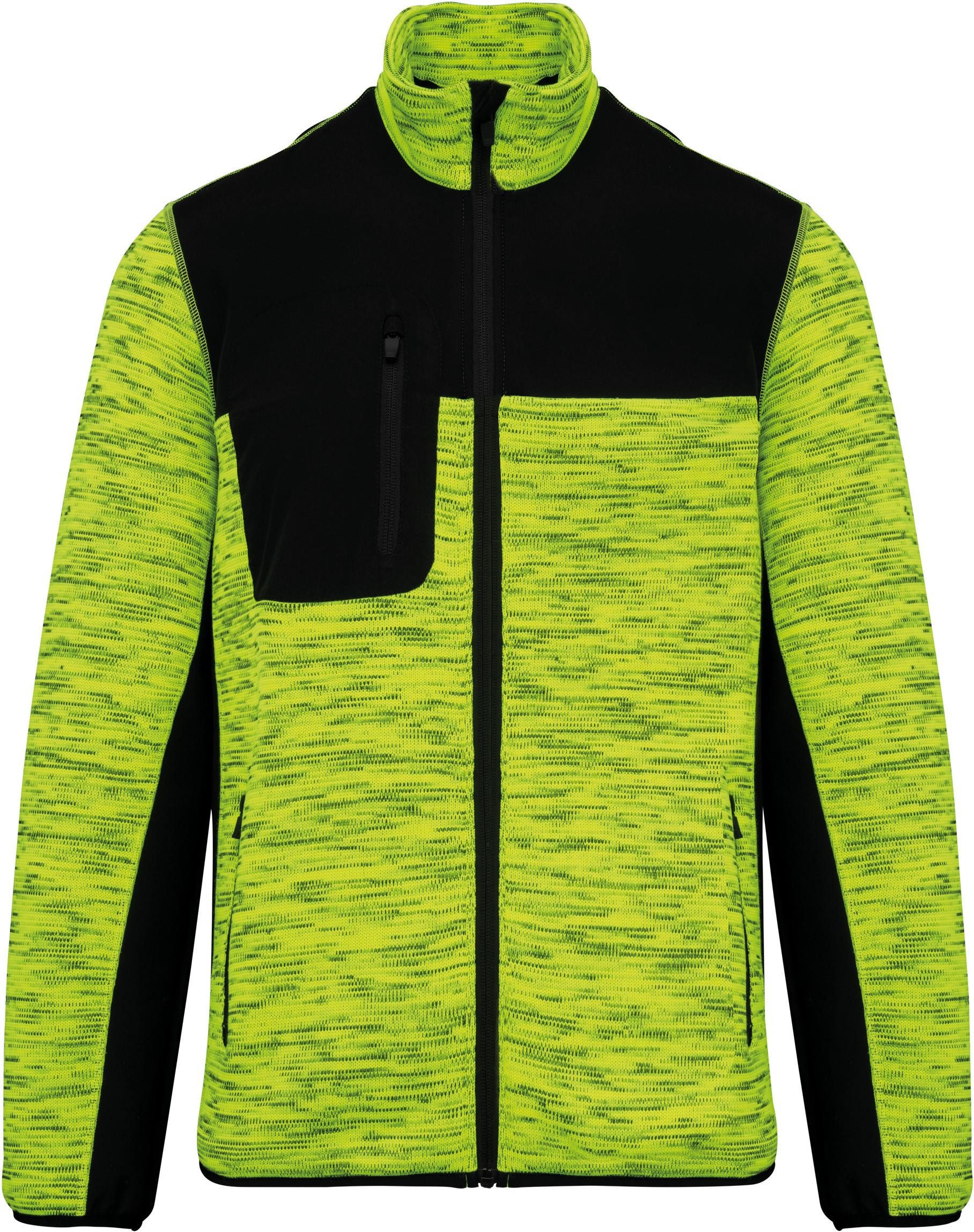 WK. Designed To Work Arbeitsjacke Recycelte Herren Polyestertrikot Jacke