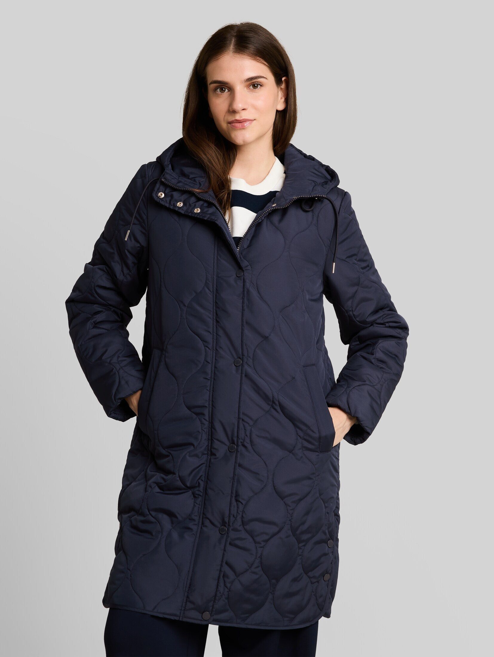 TOM TAILOR Steppmantel Jacken Lightweight Steppmantel mit Kapuze