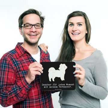 Mr. & Mrs. Panda Mauspad Havaneser Moment - Schwarz - Geschenk, Rassehund, Büroausstattung, Bi (1-St), Made in Germany