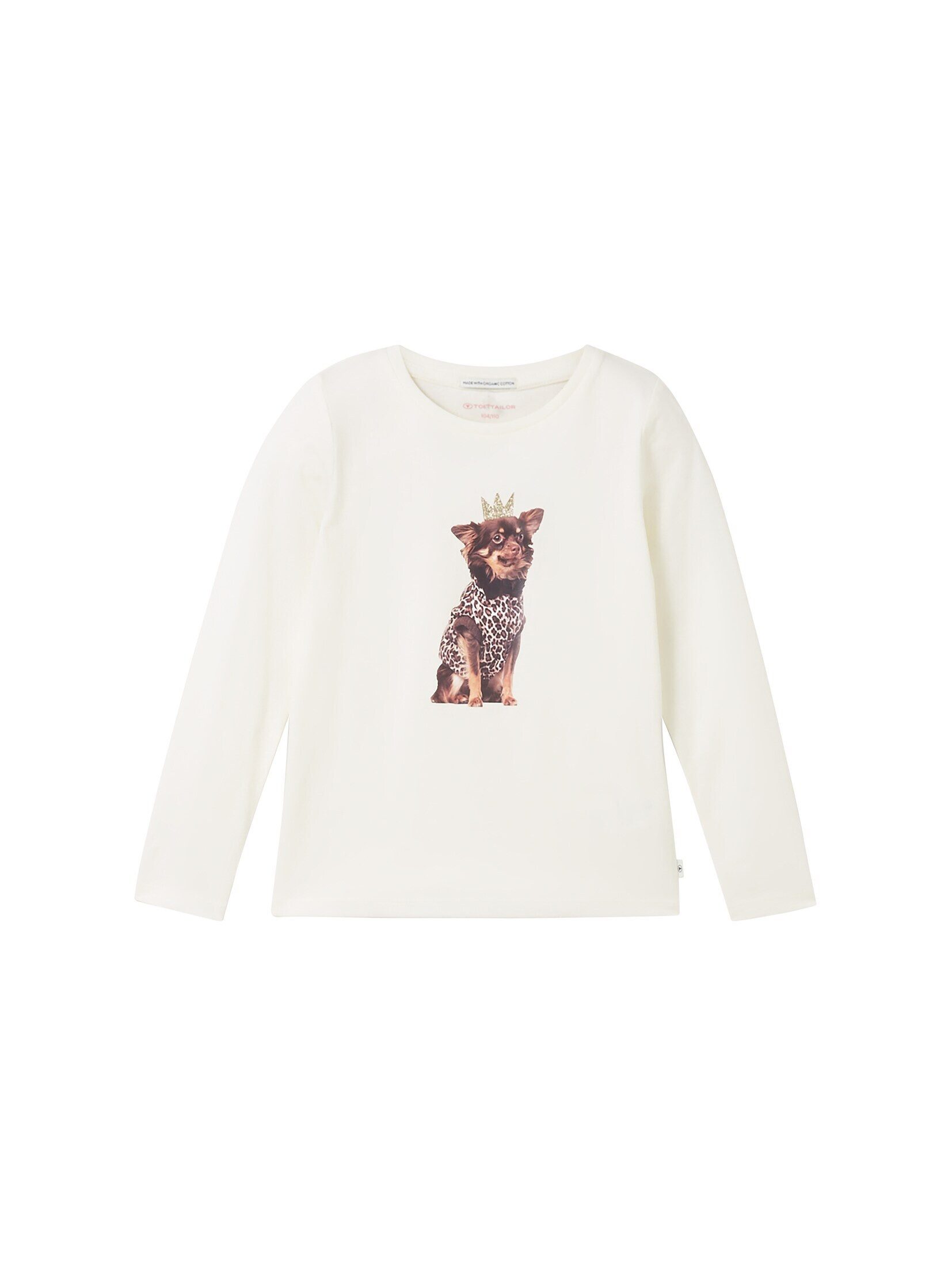 Langarmshirt Print Langarmshirt mit Bio-Baumwolle